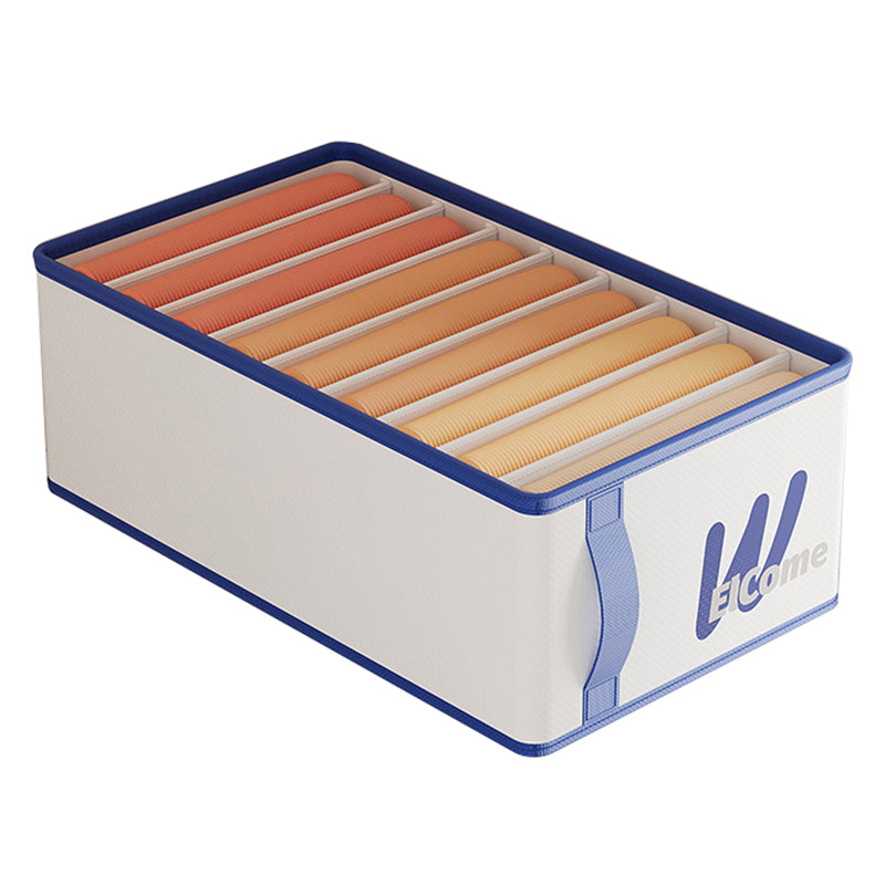 Large 9 Compartments PE+PP Wardrobe Clothes Organizer Moisture-proof Pants Storage Box Large 9 Compartments PE+PP Wardrobe Clothes Organizer Moisture-proof Pants Storage Box